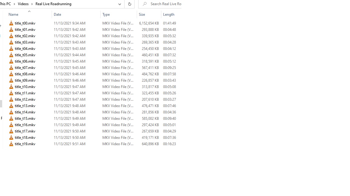RealLiveRoadrunning, ripped by MakeMKV, list of files.jpg