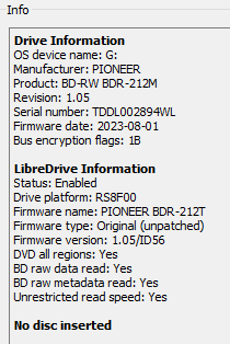 Pioneer BDR-212EBK LibreDrive Enabled.PNG